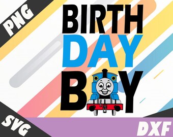 Download Thomas The Train Birthday Svg Etsy