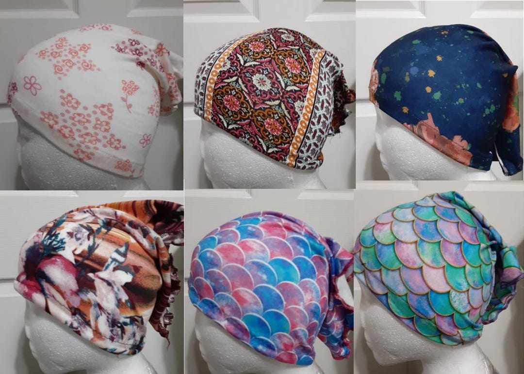 Tube Headband for Under Hijab Stretch Brushed Jersey