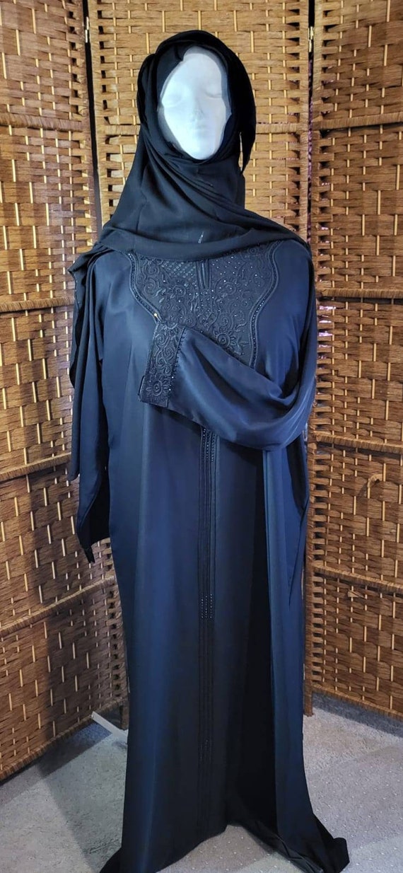 Abaya flower design online