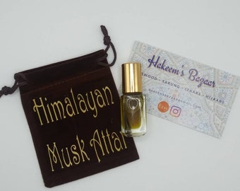 Himalayan Musk Attar - 4ml - roll on - alcohol free musk perfume