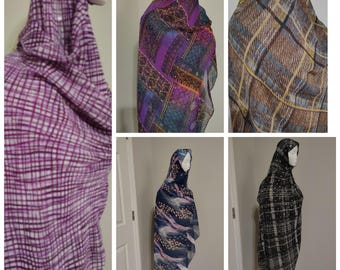30 x 70 Shayla hijab khimars scarf prints