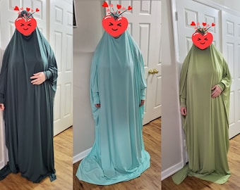 Floor length ity jilbab