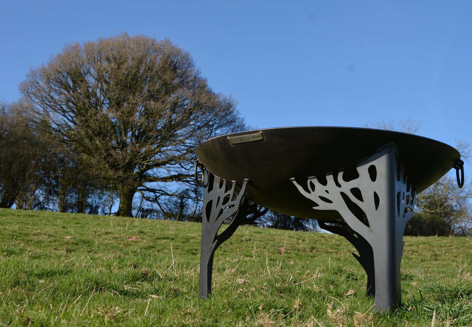 Oakey dokey 77cm deep dished fire pit | Etsy