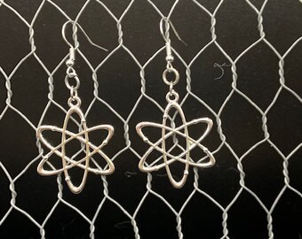 Atom Charm Earrings