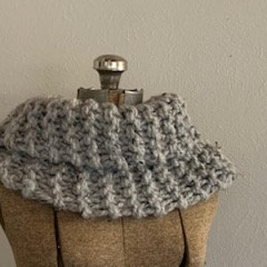 Outlander Cowl Claire Marble Color knitted