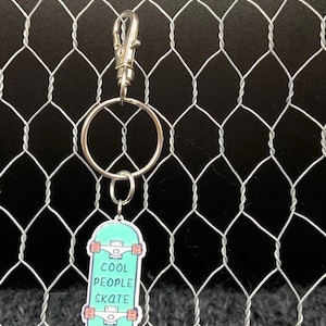 Skate-Board key chain