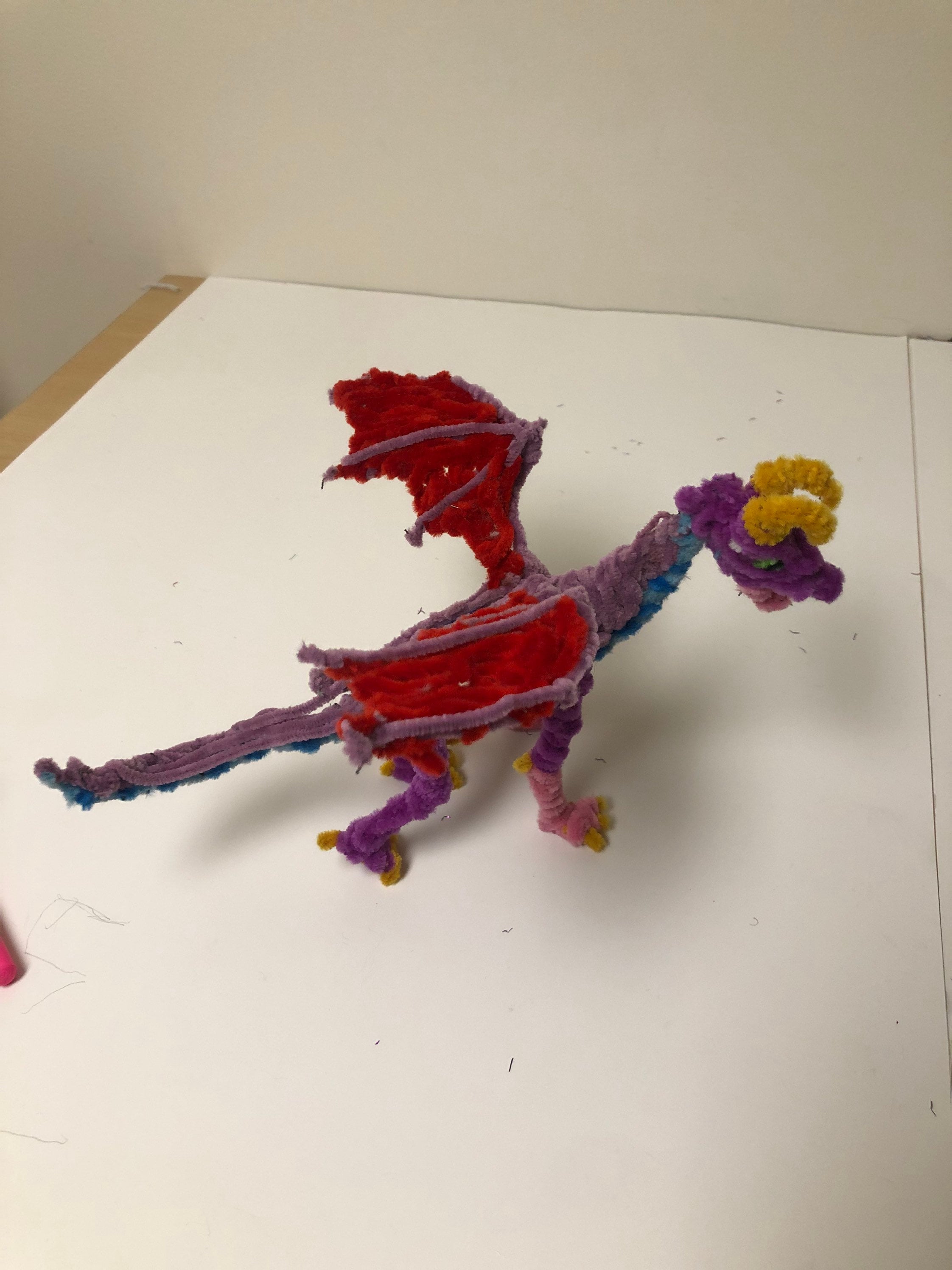 Pipe cleaner dragon Etsy