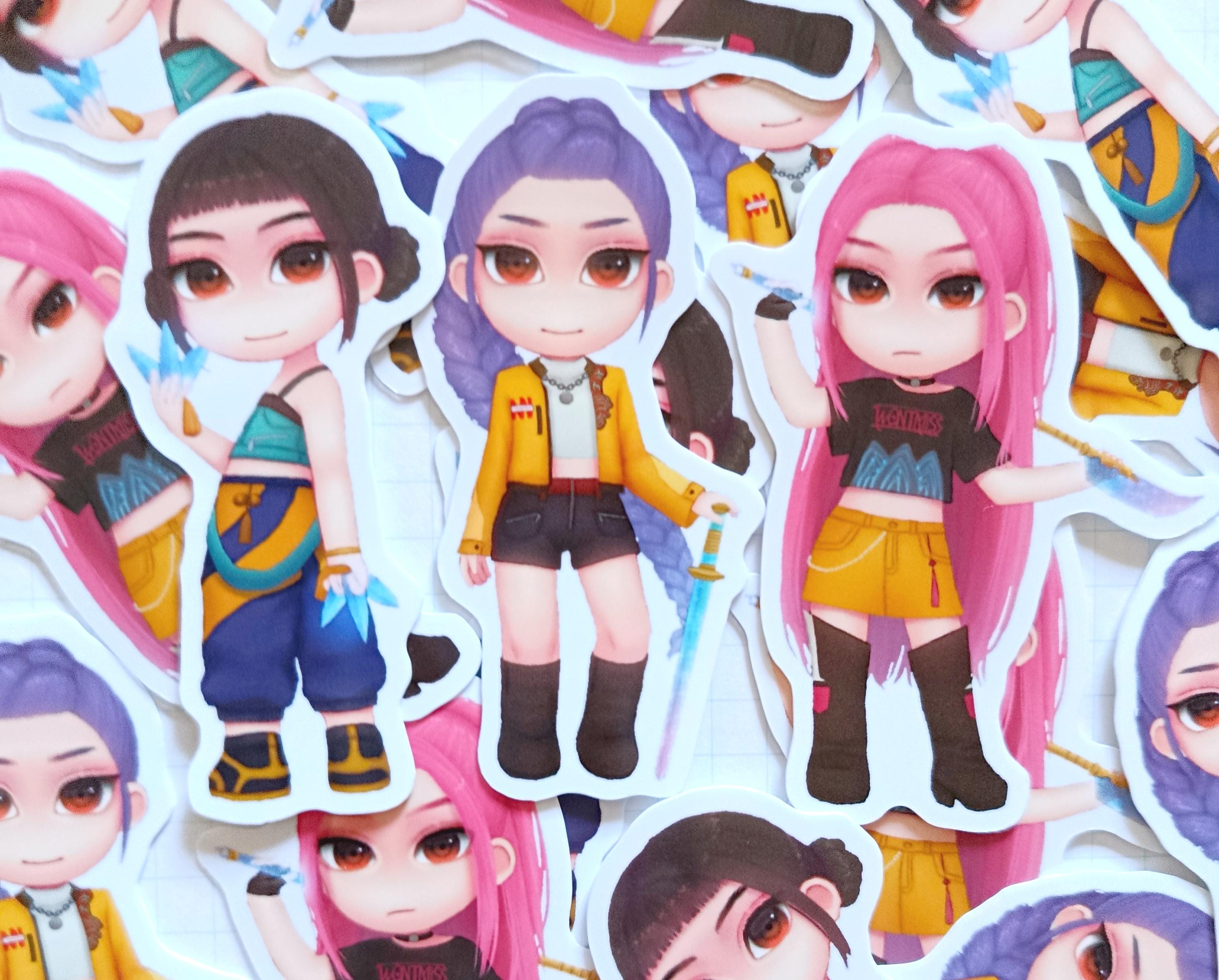 KPOP Demon Hunters Stickers | Mira | Rumi | Zoey - Etsy
