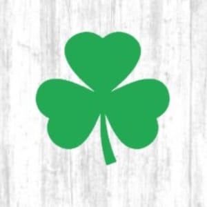 Set of 30 Shamrock Decals - 3 Leaf Clover Decal,Irish Celtic Lucky Clover St Patricks Day