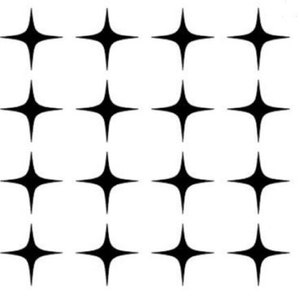 Set of 15 Star Stickers Decals , Vinyl Decal, Retro Starburst decals