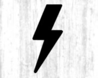 Set of 20 Lightning Bolt Decals, Thunder decals, Bolt Vinyl Decal,Flash Stickers