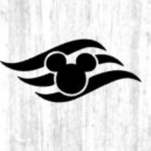 Set of 8 Disney Cruise Line logo Decals