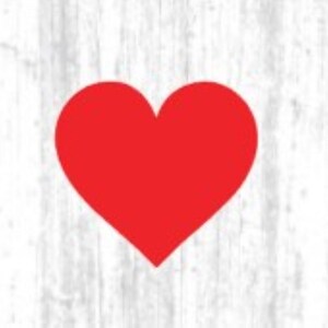 Set of 50 Small Vinyl Heart Stickers Wedding Envelope Seals Planner Sticker Laptop Decal