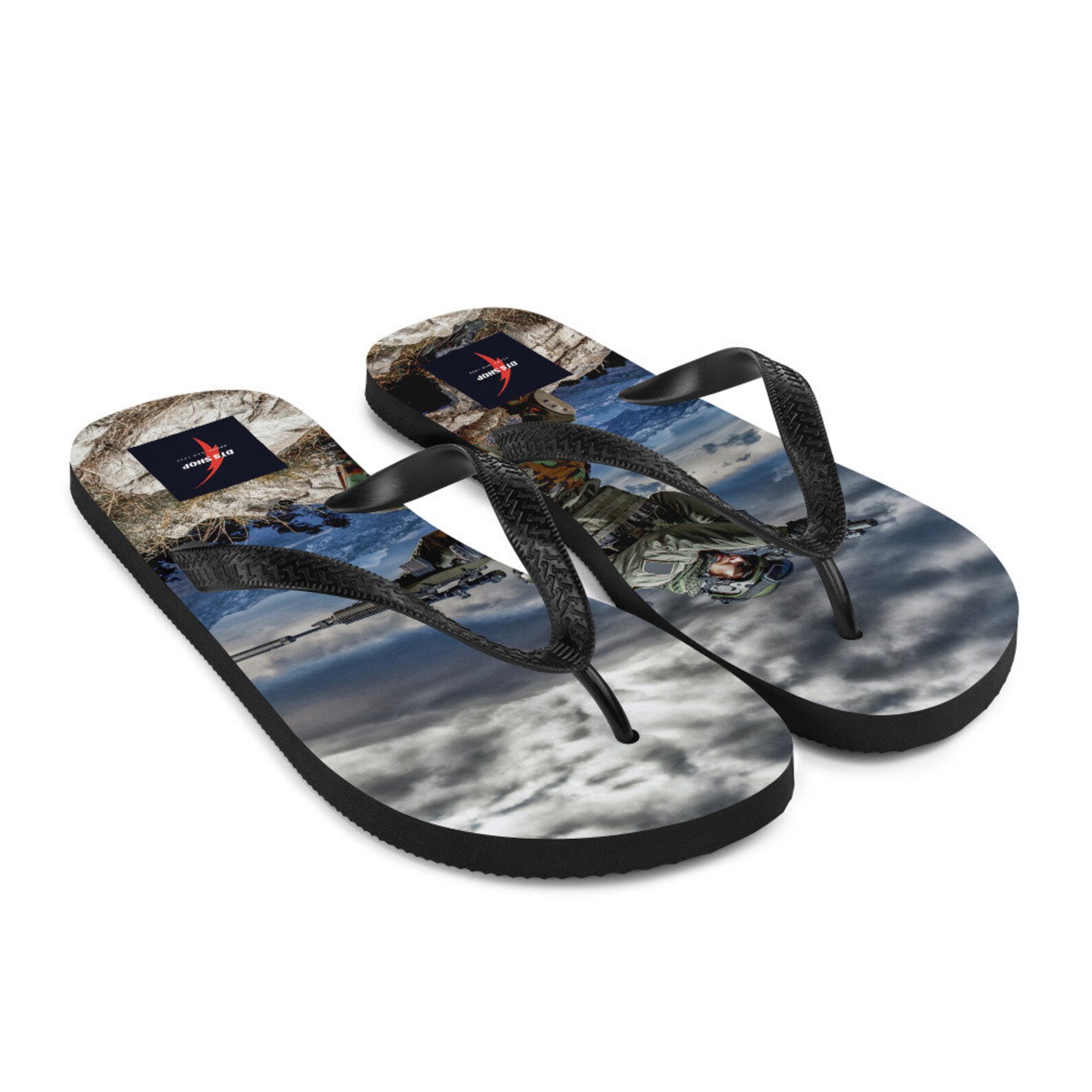 Army Strong 2 FlipFlops Etsy