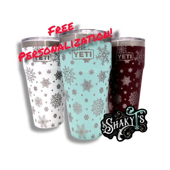 PERSONALIZED Authentic 26 oz Yeti Rambler with Straw Lid- LASER