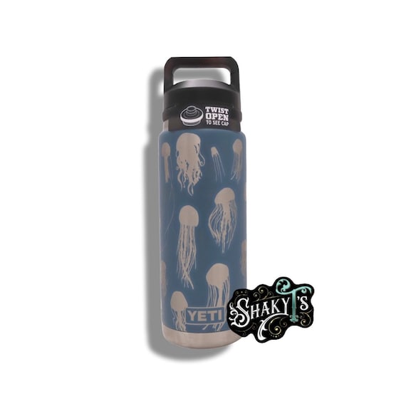 YETI Rambler Bottle - 46 oz. - Chug Cap - Nordic Blue - TackleDirect