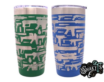 20oz Polarcamel - 360 Blackrifle design laser engraved on a Polarcamel.