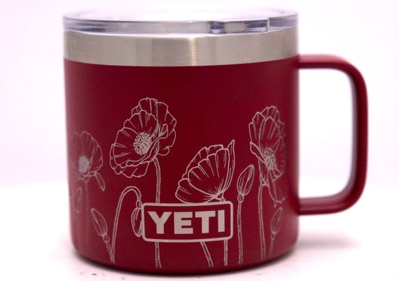 Yeti Company Logo Rambler 14 oz Mug | Black Rifle Coffee Company