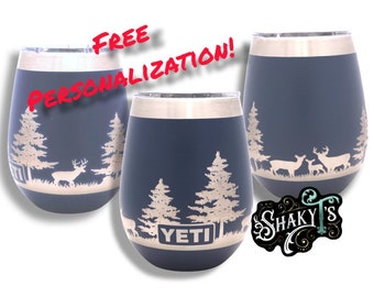 Laser Engraved Authentic 10 oz Yeti Wine Tumbler (Single) - SISTER SQU -  ImpressMeGifts