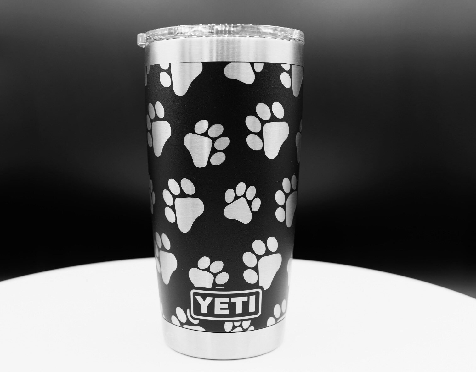 Puppy paw 20oz Yeti Tumbler Dishwasher safe... Etsy