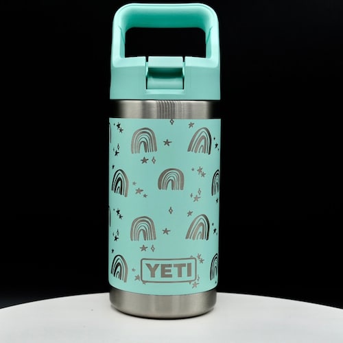 Kids Custom Rainbow 12oz Yeti JR Tumbler Etsy