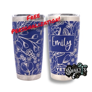 Customizable Yeti Discontinued Color Ramblers-harvest Red, Bimini Pink, Nordic  Blue 