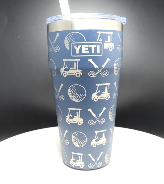 Yeti Rambler 26oz Stackable Cup with Straw Lid - Offshore Blue