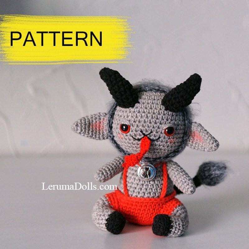 Krampus Crochet Etsy