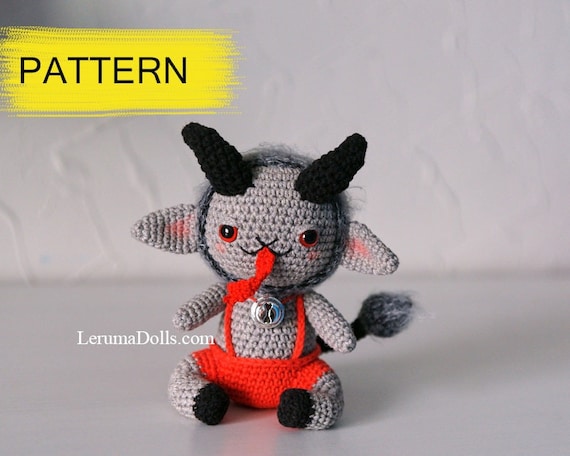 Cute Critters Set 7: Cthulhu Jersey Devil Krampus Mothman Ravenous Skeletal Crochet  Amigurumi Pattern DIGITAL PDF by Crafty Intentions -  Norway