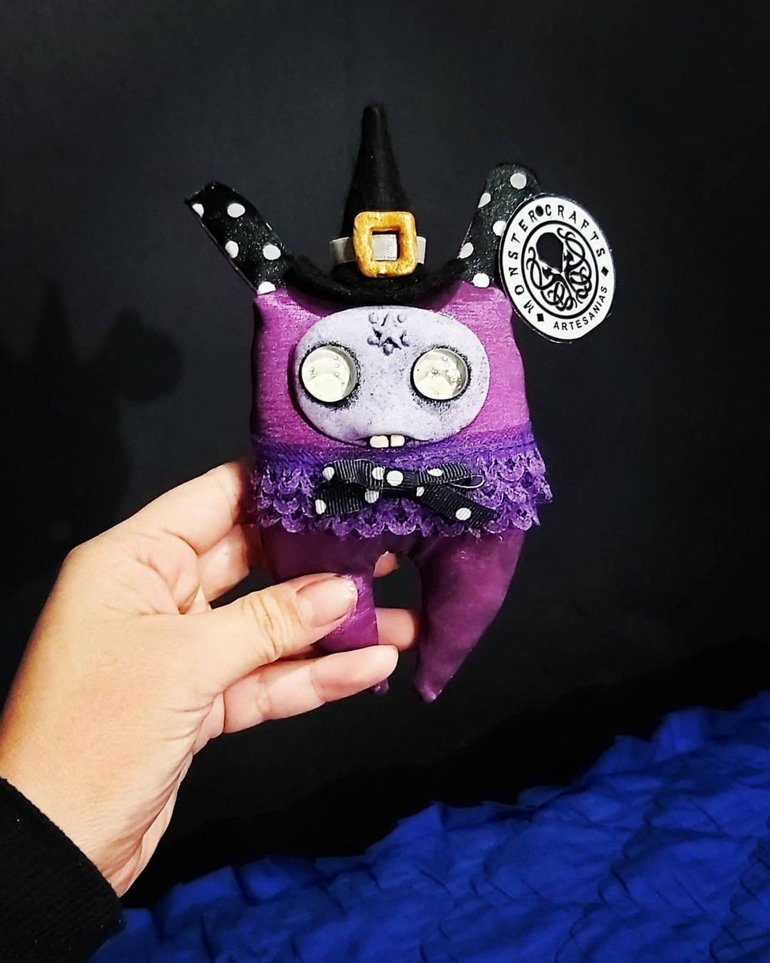 The Maker plush dust bunny plush The Maker doll dust bunny Etsy