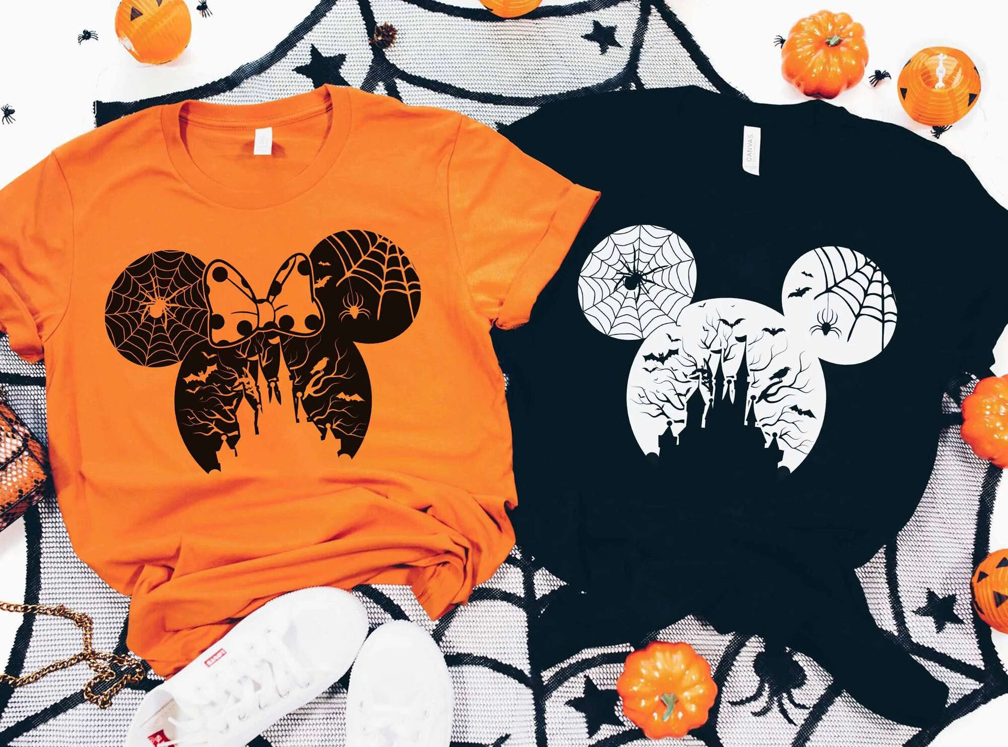 Mickey and minnie halloween shirts sale