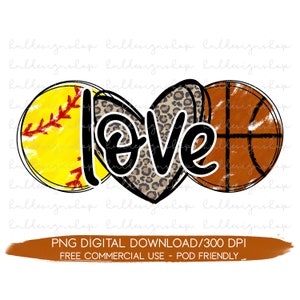 Softball Png Basketball Png, For The Love Of The Game Png, Sport Life Png, Softball And Basketball Mom, Busy Raising Ballers Png Sublimation