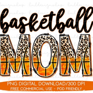 Basketball Mom Png, Basketball Distressed Leopard Png, Basketball Sublimation Designs, Basketball Vibes Png, Basketball Shirt Png Designs