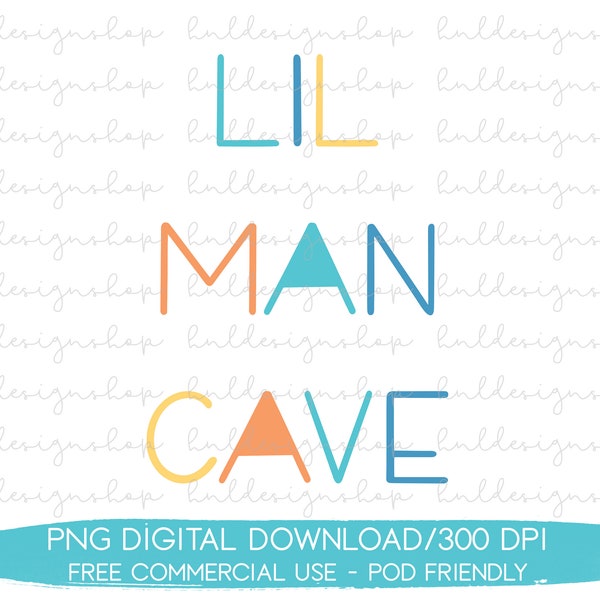 Lil Man Cave - Etsy