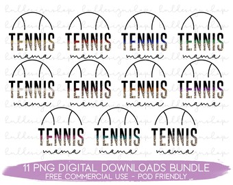 バンドル テニスママ PNG、テニスチームカラー PNG、テニス昇華バンドル、テニスバイブ PNG、マッチングテニスシャツ PNG、テニスママ PNG
