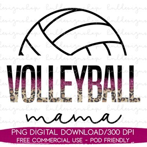 Roze Glitter Volleybal Mama Png, Roze Volleybal Team Kleuren Png, Volleybal Sublimatie, Volleybal Leven Png, Volleybal Shirt Sublimatie