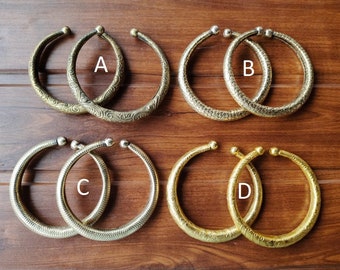 Verstelbare messing armband: uniseks gouden bandsieraden
