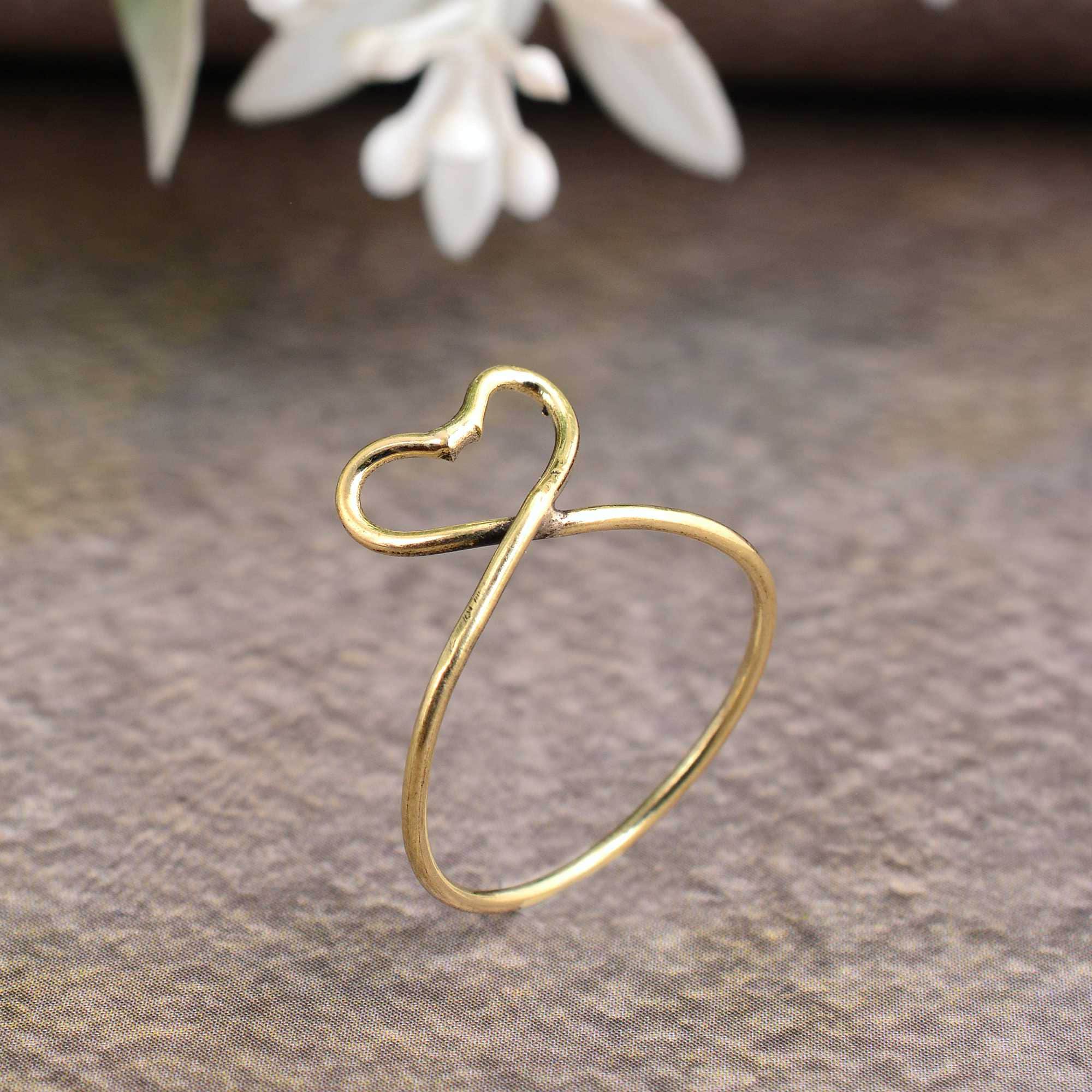 Heart Shaped Diy Heart Ring Plastic Heart Ring Cut Out 50Pcs Heart