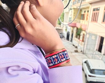 Miyuki-armband: weefgetouwkralenarmband, art-decosieraden (Isida)
