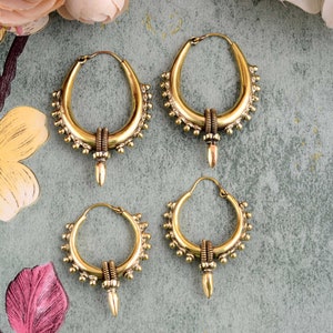 Spike Hoop Earrings, Spike Earrings, Spiky Hoops, Gothic Jewelry, Women Hoops, Punk Earrings, Earring, Hoops