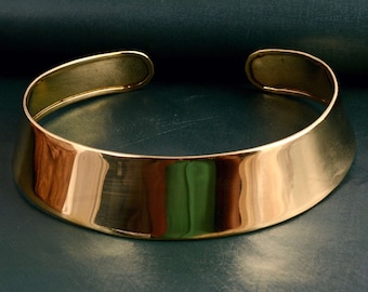 Choker Necklace, Collar Necklace, Brass Necklace, Girls Choker, Boho Choker, Choker For Women, Large Size