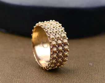 Round Brass Ring, Brass Band, Handmade Ring, Plain Brass Ring, Statement Ring, Wedding Band, Designer Band, Gift For Her