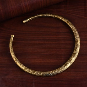 Brass Choker Necklace