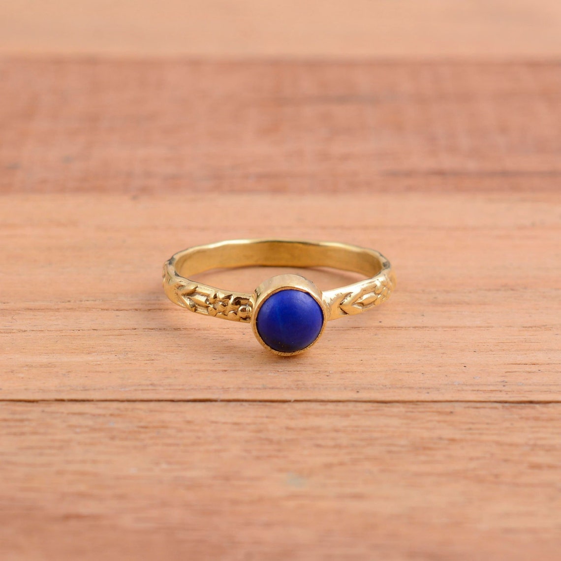 Natural stone ring gold filled ring stacking ring Etsy