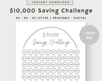 即購入OK★ボックス付き★100days savings challenge 即購入OK☆ボックス付き☆100days savings challenge