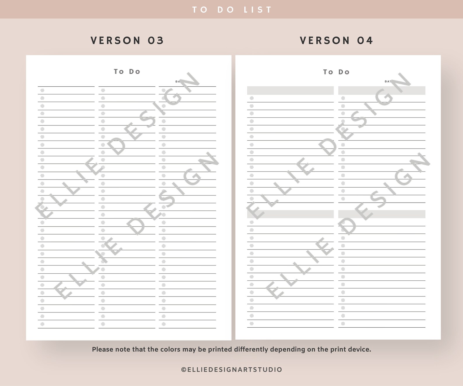 Simple Tasks List Template Printable Minimal to Do List to Do List ...