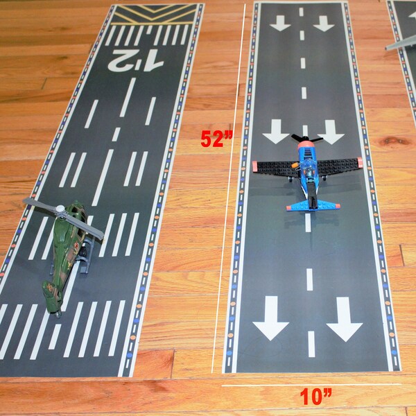 Airport Runway Tape Toy for Kids Set of 2