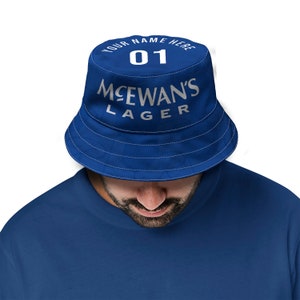 Glasgow Bears 1996 Home Retro Football Bucket Hat - Unisex - Available in 5 sizes