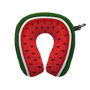 Watermelon Travel Neck Pillow - Neck Support Cushion