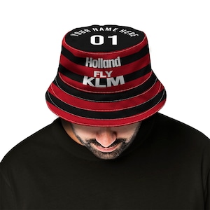 The Hoops 1990 Away Retro Football Bucket Hat - Unisex - Available in 5 sizes